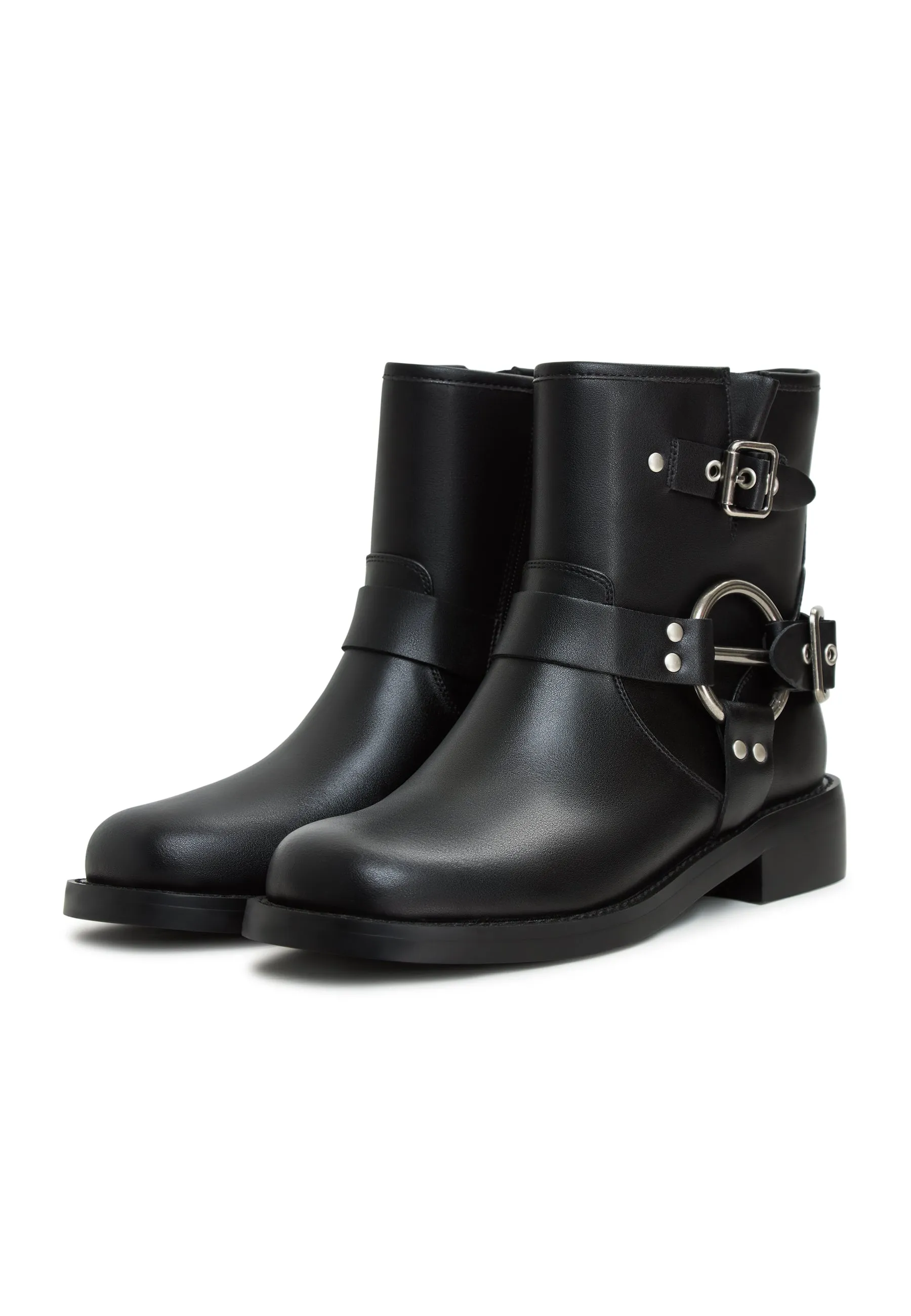 Biker Ankle Boots