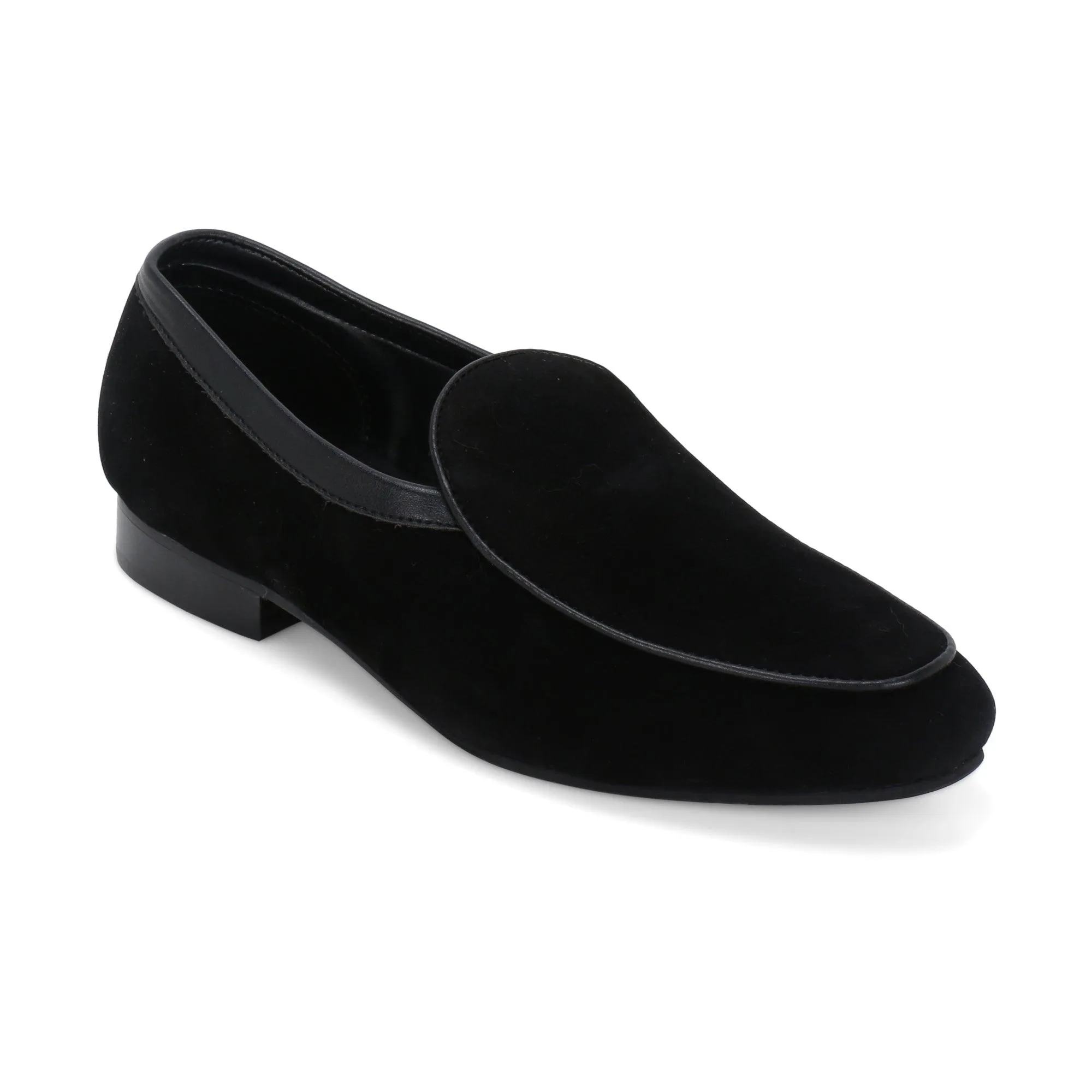 Boston Black Suede Classic Loafer