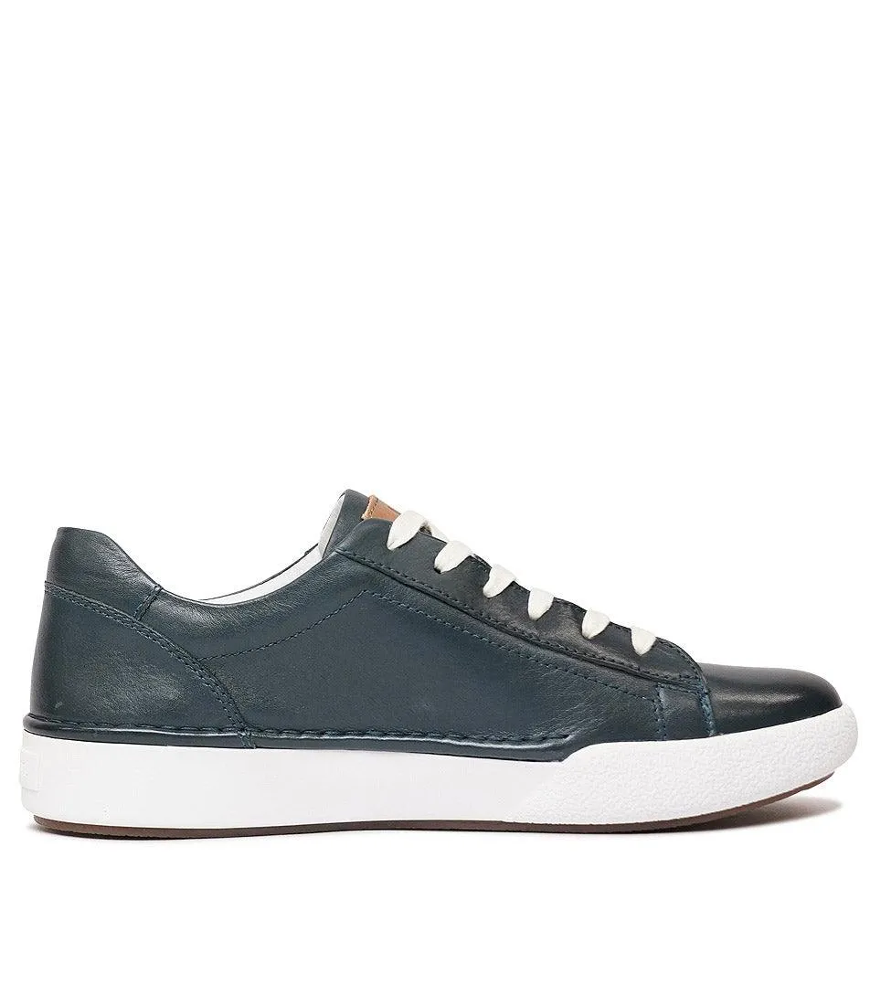 Claire 01 Ocean Leather Sneakers