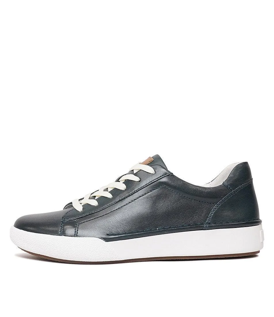 Claire 01 Ocean Leather Sneakers