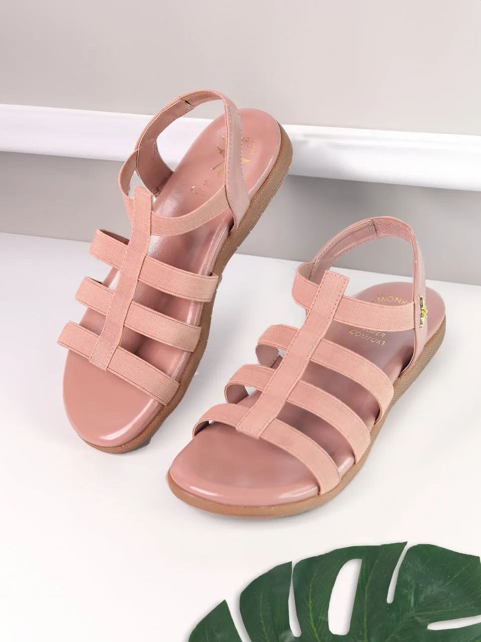 Eniya Nude Pink Flats