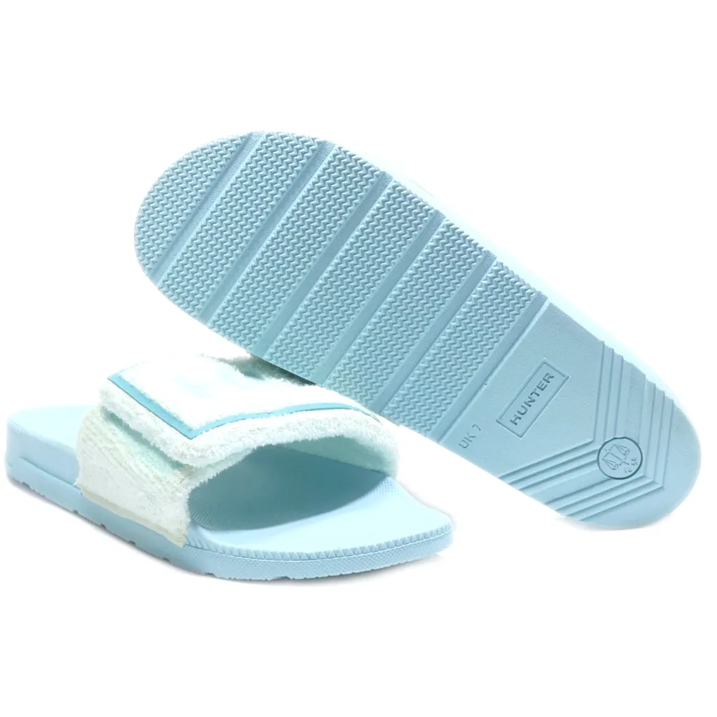 Hunter Sliders Fabric Blue Colour For Women