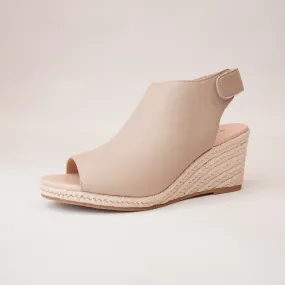 Jamcie Stone Leather Wedges