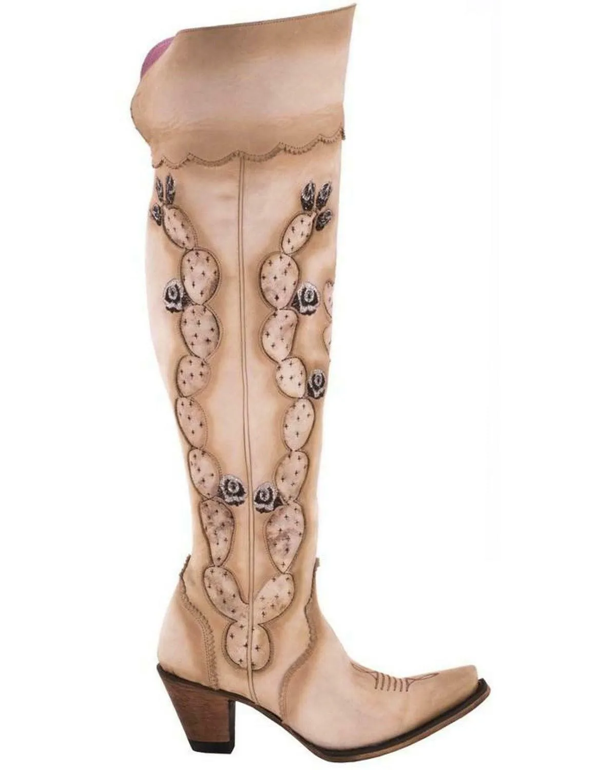 Junk Gypsy by Lane Women's Cactus Knee High Boot - Snip Toe - JG0041C