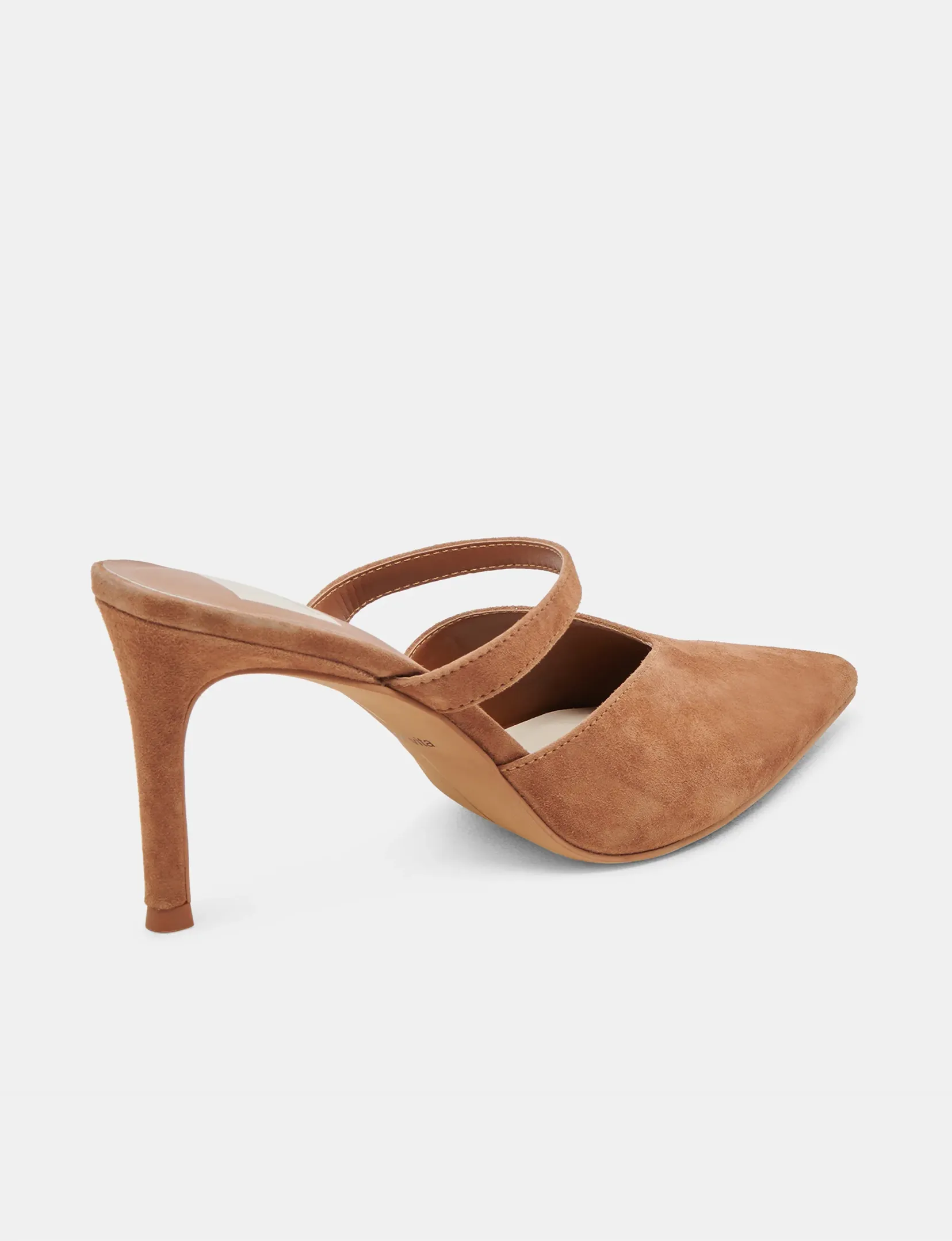 Kanika High Heels, Pecan Suede