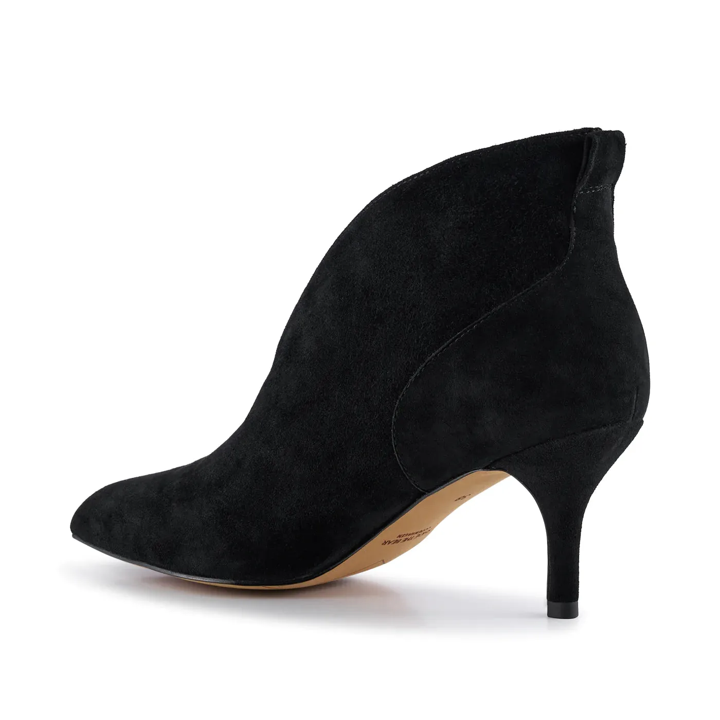 *LAST PAIR!* Shoe The Bear Valentine Low Cut Boot in Black Suede