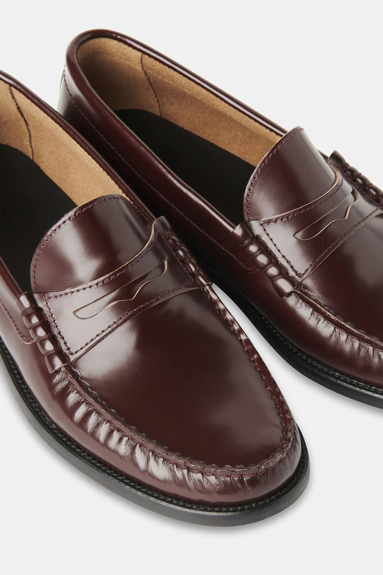 Manny Slim Loafer Burgundy