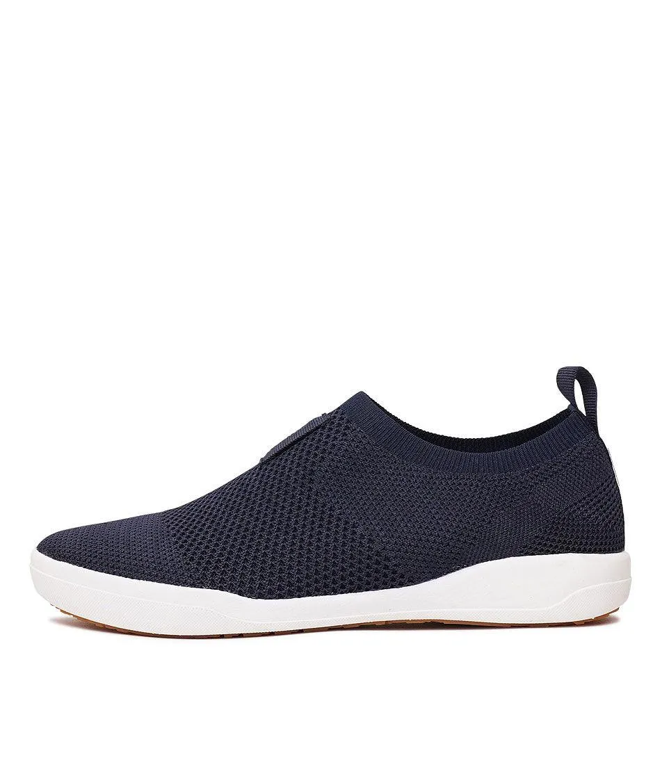 Sina 64 Navy Mesh Sneakers