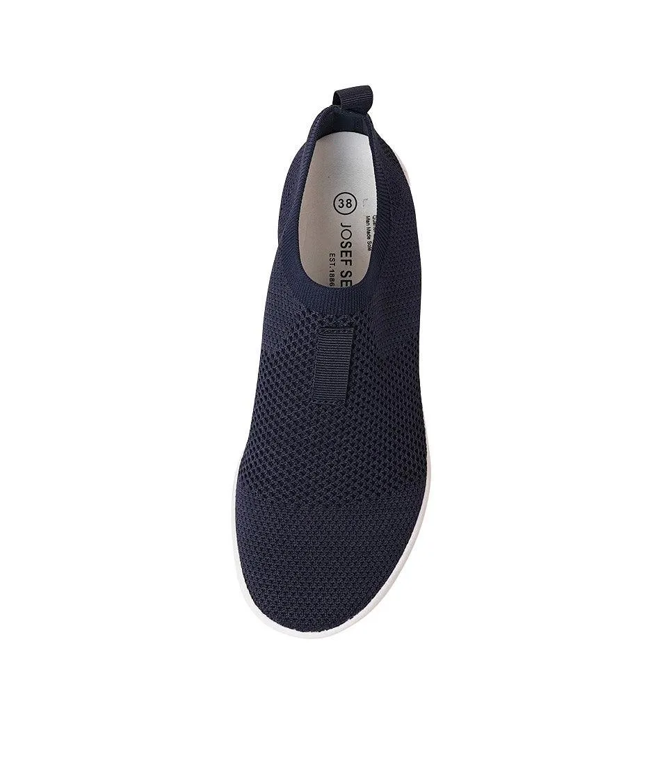 Sina 64 Navy Mesh Sneakers