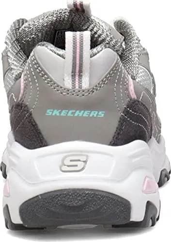 Skechers Womens D lites Sneaker 