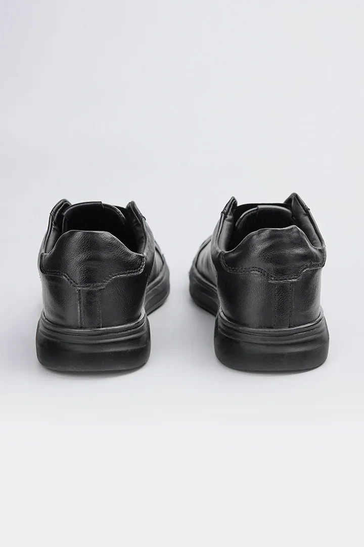 Slip On Shoes - Black