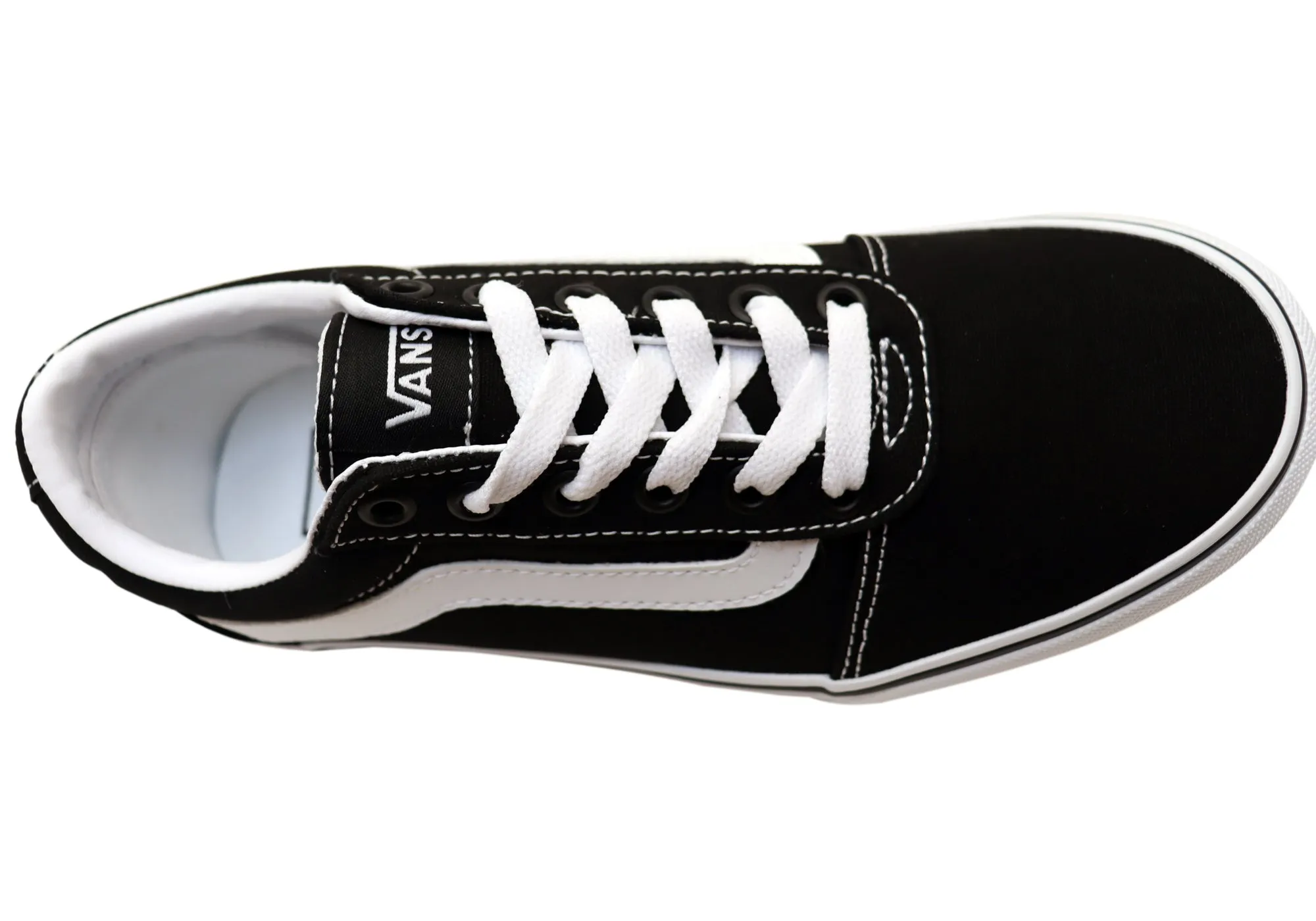 Vans Womens Ward Platform Comfortable Lace Up Sneakers