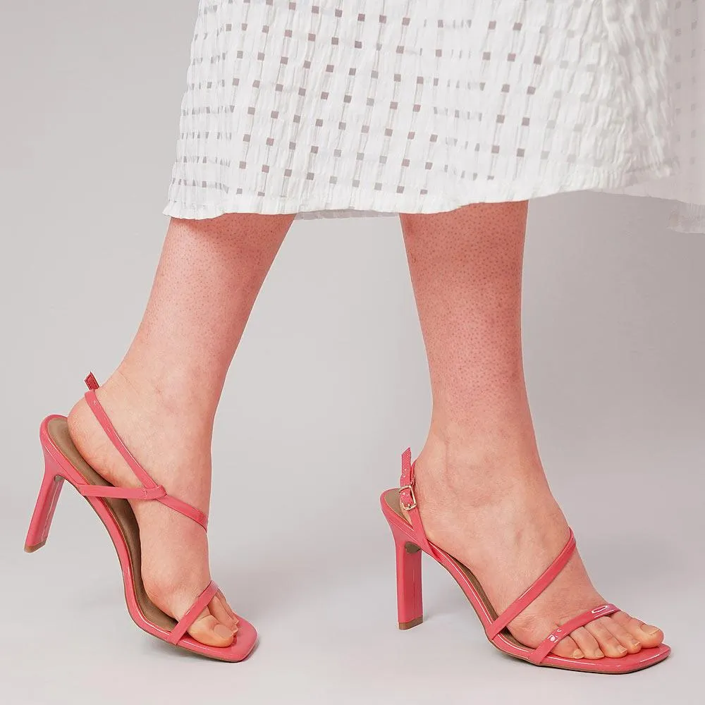 Xiao Watermelon Patent Heels